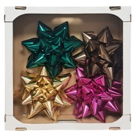 Rozeta JUMBO - 26 cm - metal - 4 ks  