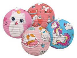 Lampion koule - mix 8 - 1020134