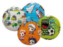 Lampion koule - mix 9 - 1020135