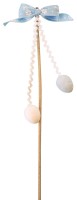 Dekorační pomlázka 21 cm - sv. modrá - 2640-06