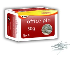 Špendlíky poniklované - 50 g - 0144