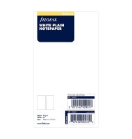 Náplň Filofax - osobní - nelinkovaný bílý - 132405