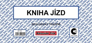 Kniha jízd firemním a soukromým vozidlem 1/3 A4 - ET 315