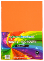 Pěnovka A4 - oranžová