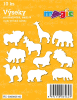 Výseky Magic - sada 5 - Divoká zvířátka - 10 ks - 9005