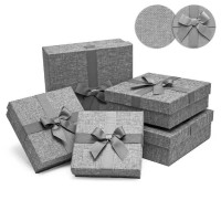 Dárková textilní krabice - set 5 ks - 2500-8131P