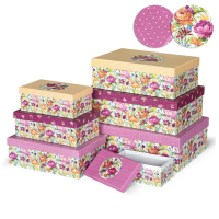 Dárková krabice - set 7 ks - 2100-8321P