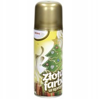 Barva ve spreji - zlatá - 250 ml - FX100