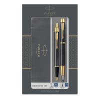 Plnicí a kuličkové pero Parker IM Black GT - 1501/2573216