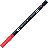 Oboustranný fix Tombow - Warm Red - ABT-885