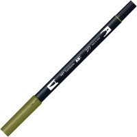 Oboustranný fix Tombow - Dark Green - ABT-277