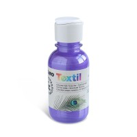 Barva na textil Primo - metalická fialová - 125 ml - M-410TX125-400