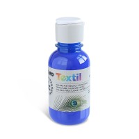Barva na textil Primo - modrá - 125 ml - M-410TXF125-500