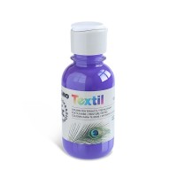 Barva na textil Primo - fialová - 125 ml - M-410TXF125-400