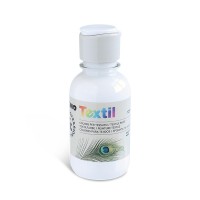 Barva na textil Primo - bílá - 125 ml - M-410TX125-100