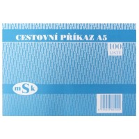 Cestovní příkaz A5 - mSk 500