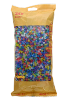 Zažehlovací korálky MIDI - glitrový mix - 6000 ks - H205-54