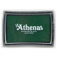 Razítková poduška na textil - zelená - F13 -355C - PX-01