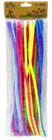 Chlupaté modelovací drátky mix barev - 40 ks - PK590-51