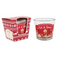 Vánoční svíčka - Let It Snow - 120 g - 0317