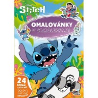Omalovánky A4 se samolepkami - Lilo & Stitch - 4229-5