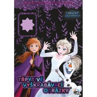 Třpytivé vyškrabávací obrázky - Ledové království - 3944-8