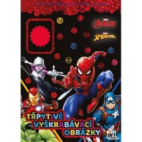 Třpytivé vyškrabávací obrázky - Marvel - 3946-2