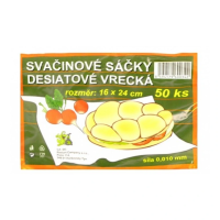 Svačinové sáčky - 16 x 24 cm - 50 ks