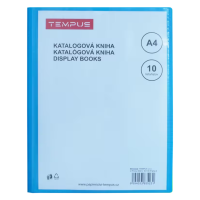 Katalogová kniha A4 - Tempus modrá - 10 listů