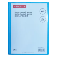 Katalogová kniha A4 - Tempus modrá - 30 listů
