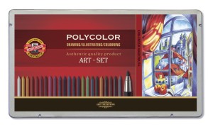 Kreslířská souprava Koh-i-noor Polycolor - 32 ks - 3896