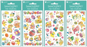 Velikonoční samolepky - gelové - 797,798