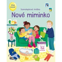 Samolepková knížka - Nové miminko - 4177-9