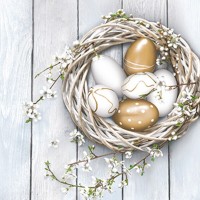 Ubrousky Daisy L - White Cold Eggs in Wicker Nest - SD_WL_012801