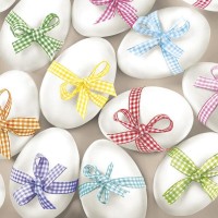 Velikonoční ubrousky Daisy L - Ribbon Eggs - SD_WL_006701