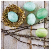 Velikonoční ubrousky PAW L - Eggs Nest - SDL132900