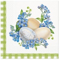 Velikonoční ubrousky PAW L - Eggs in Forget Me Nots - SDL136300