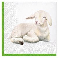 Velikonoční ubrousky PAW L - Lamb in Corner - SDL133500