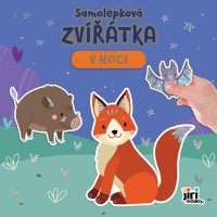 Samolepková zvířátka - V noci - 4181-6