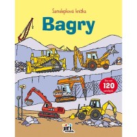 Samolepková knížka - Bagry - 4174-8