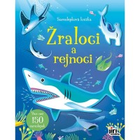 Samolepková knížka - Žraloci a rejnoci - 4176-2