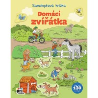 Samolepková knížka - Domácí zvířátka - 4093-2