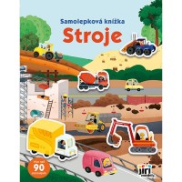 Samolepková knížka - Stroje - 4442-8
