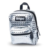 Minibatůžek BAgo! M - Silver - 8030877