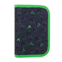 Jednopatrový školní penál OXY NEXT - Green Cube - 9-95025

