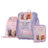 Školní set 3dílný PREMIUM LIGHT - Mazlíčci - 0-98725



