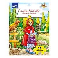 Omalovánky A4 se samolepkami - Červená Karkulka - 5301223
