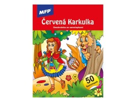 Omalovánky A5 se samolepkami - Červená Karkulka - 5301229