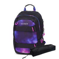 Studentský batoh + etue OXY Sport - Galaxy - 9-60225E










