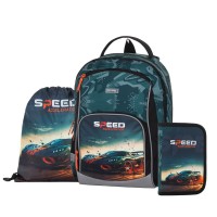Školní set 3dílný OXY GO - Auto - 0-23725



